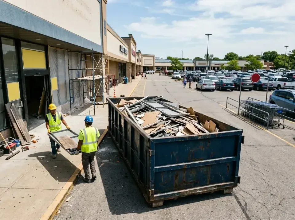 retail-store-renovation-debris-003 — frequently asked questions, Roll-off Dumpster Rentals in Orland Park, IL